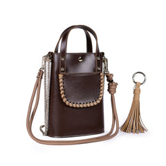 Ame Leather Bag - Choco Moka