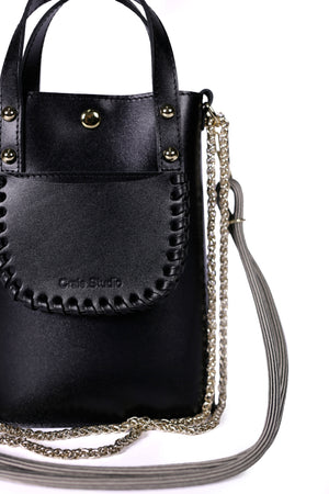 Ame Leather Bag - Noir
