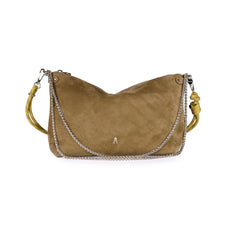 Mallow Leather Bag - Suede Sepia