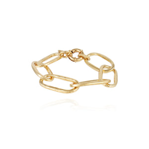 Maille Oval Bracelet Large - Gold
