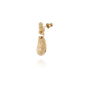 Eclipse Earrings Small - Gold