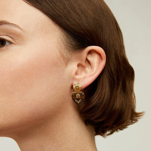 Love Earrings Mini - Gold