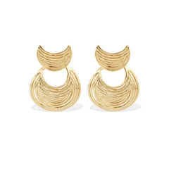 Luna Wave Earrings Mini - Gold