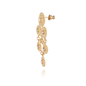 Mistral Earrings Small - Gold / Mother Of Pearl