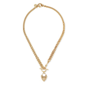 Locked Necklace - Gold