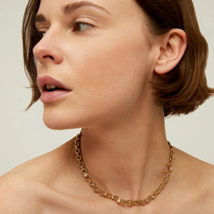 Mistral Necklace - Gold / MotherOf Pearl