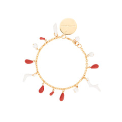 Coral Anklet - Coral