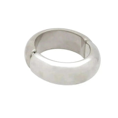 Bi-colour Bangle - Silver / Vintage Silver by Vanessa Baroni
