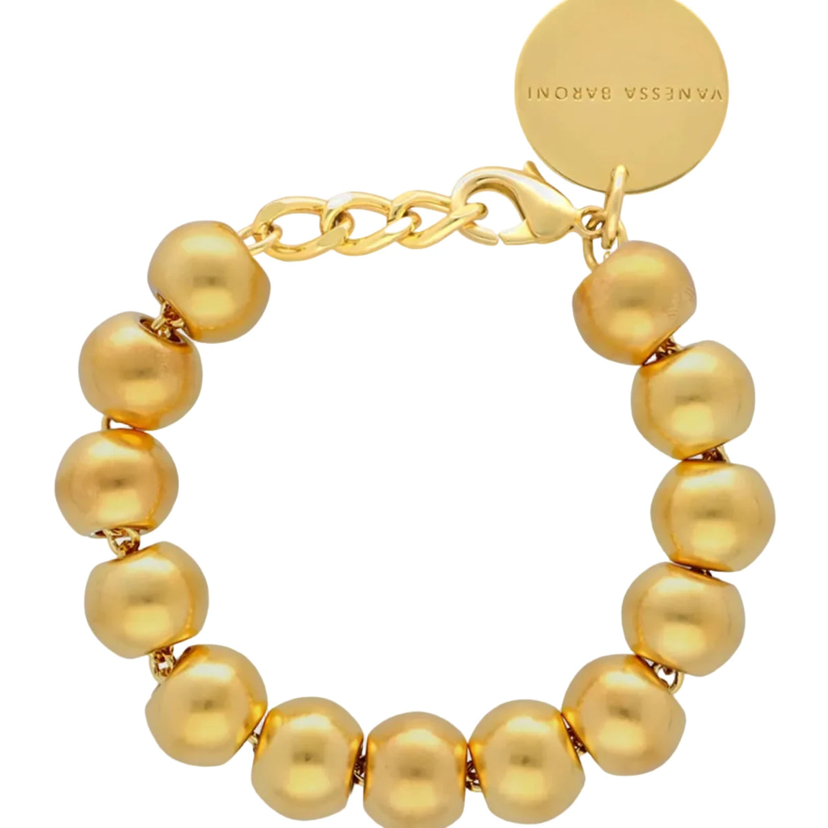 Beads Bracelet - Gold Vintage