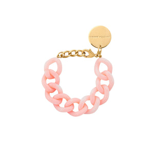 Flat Chain Bracelet - Peach Sorbet