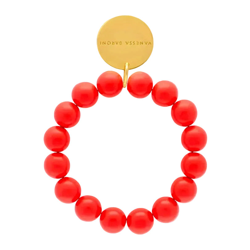 Mini Beads Flex Bracelet - Lipstick