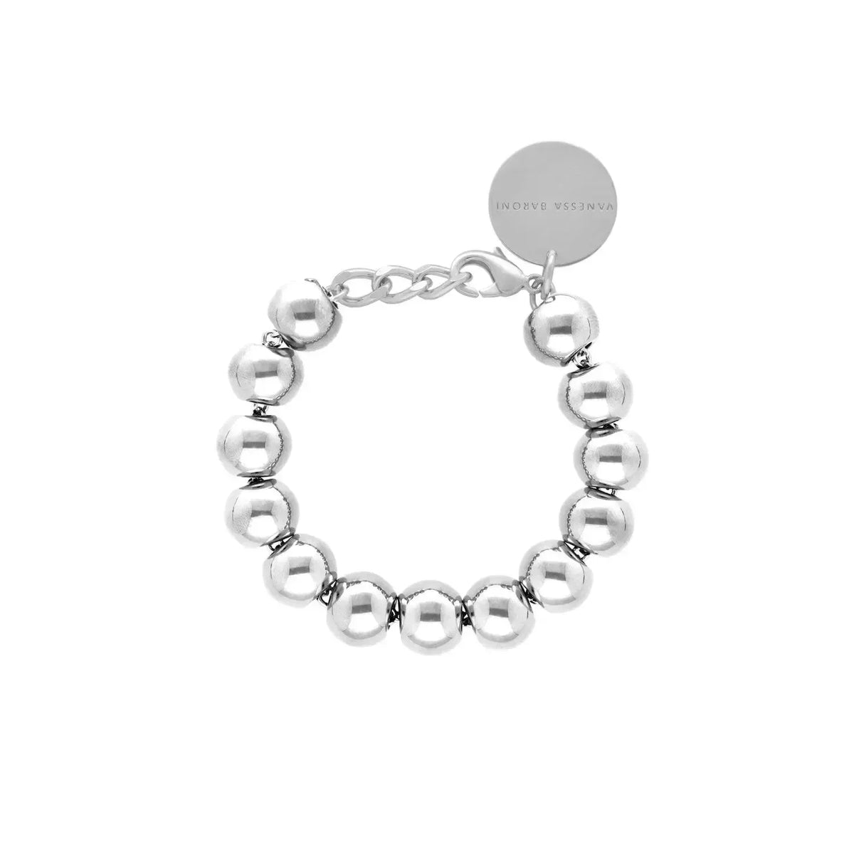 Mini Beads Bracelet - Silver