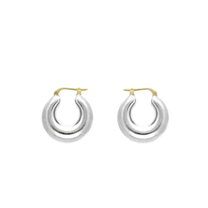Circlet Earrings - Silver