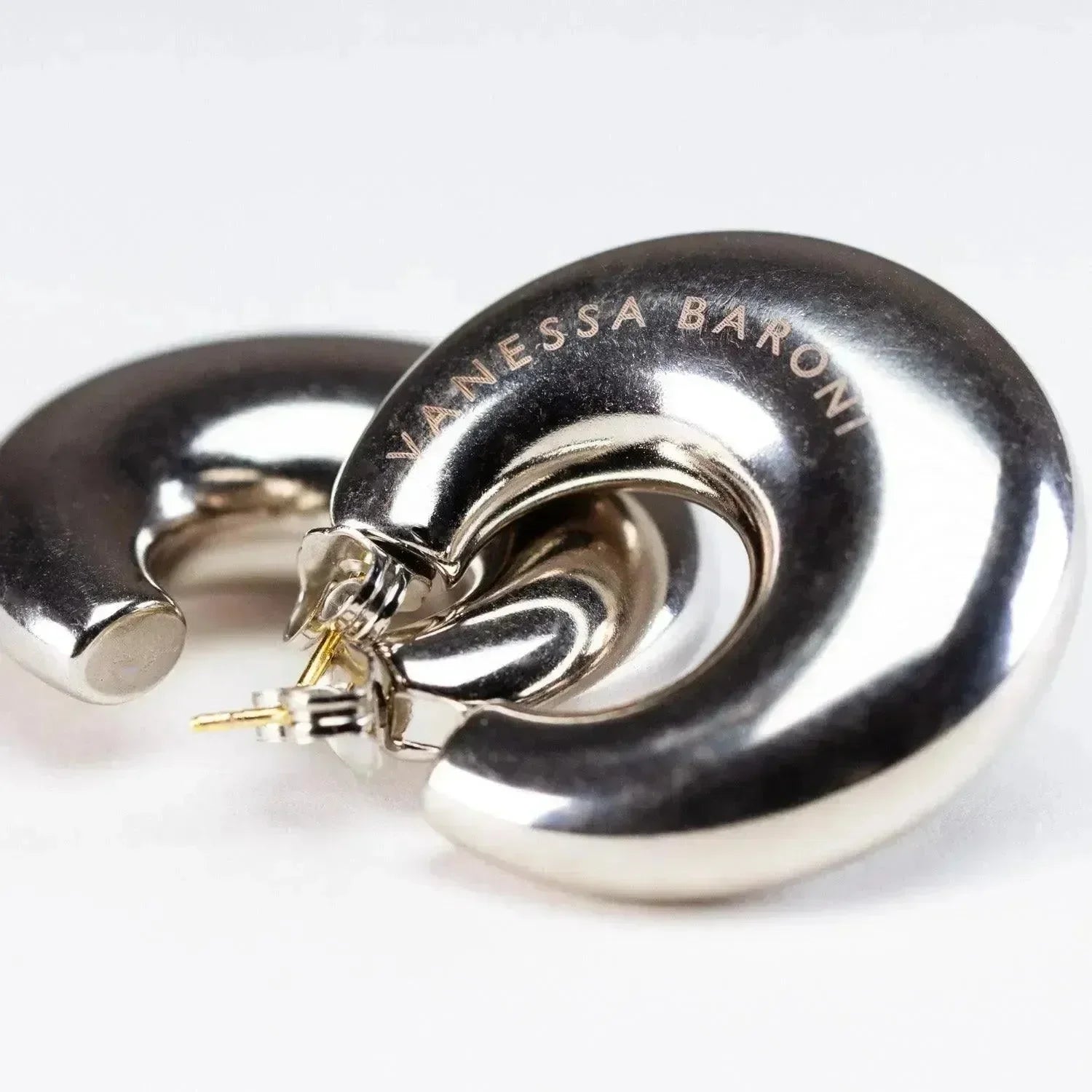 Moon Earring - Silver