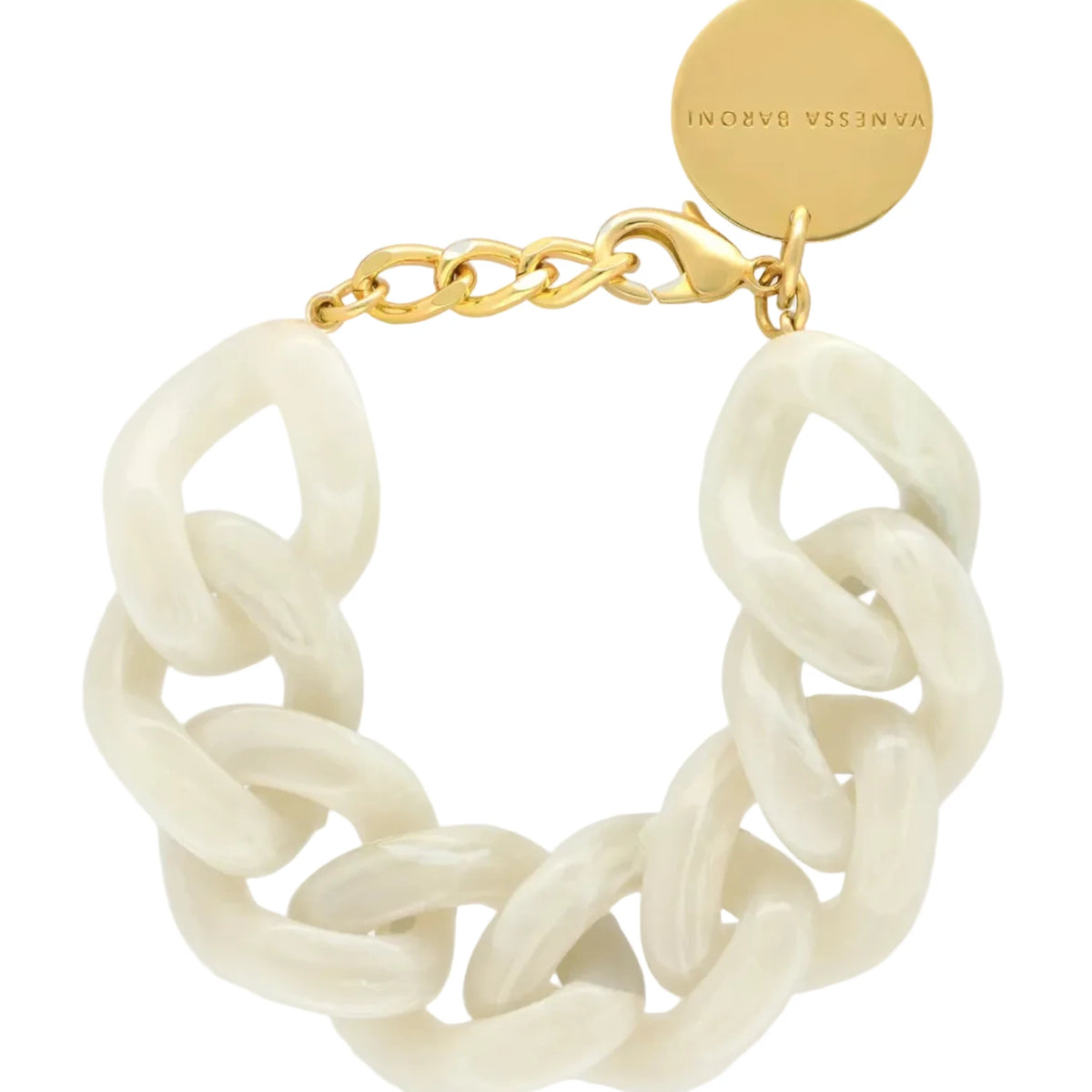Great Bracelet Snow - White Marble