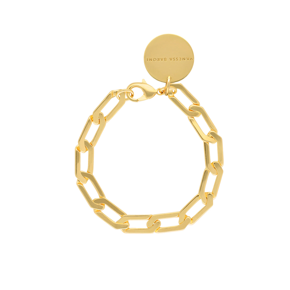 Hexagon Bracelet - Gold
