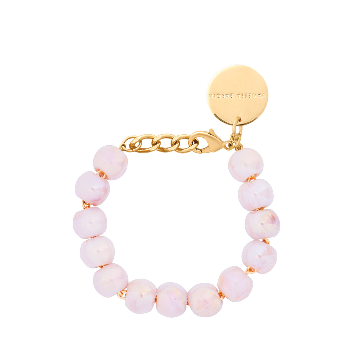 Mini Beads Bracelet - Iridescent Rose