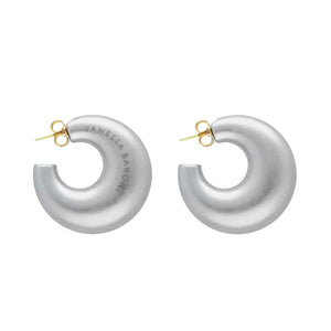 Moon Earring Silver Vintage