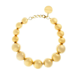 Beads Necklace - Gold