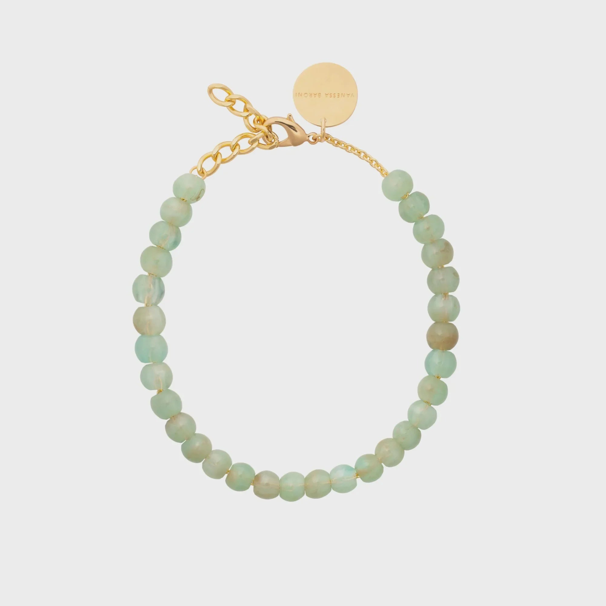 Mini Beads Necklace - Jade