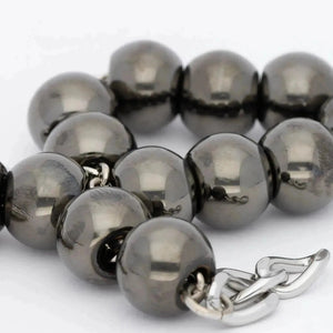 Mini Beads Necklace - Ultrablack