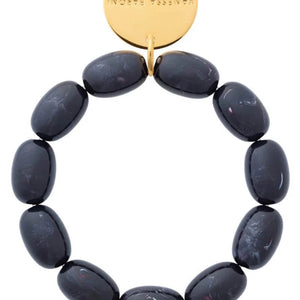 Olive Flex Bracelet - Black Universe Marble
