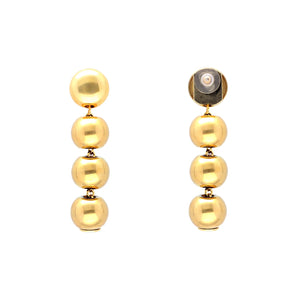 Small Beads Earring - Gold