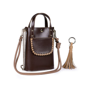 Ame Leather Bag - Choco Moka