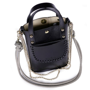 Ame Leather Bag - Noir