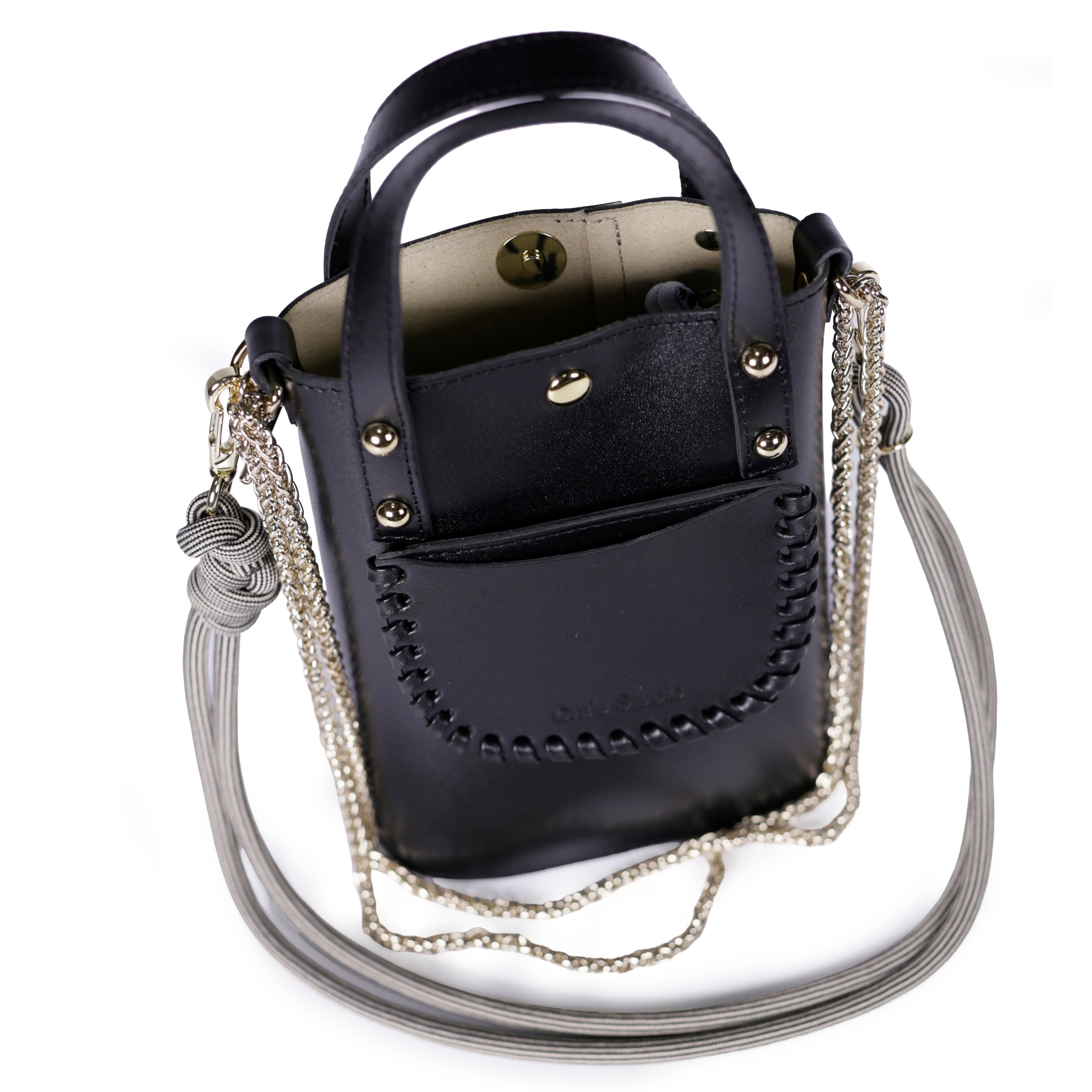 Ame Leather Bag - Noir