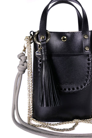 Ame Leather Bag - Noir