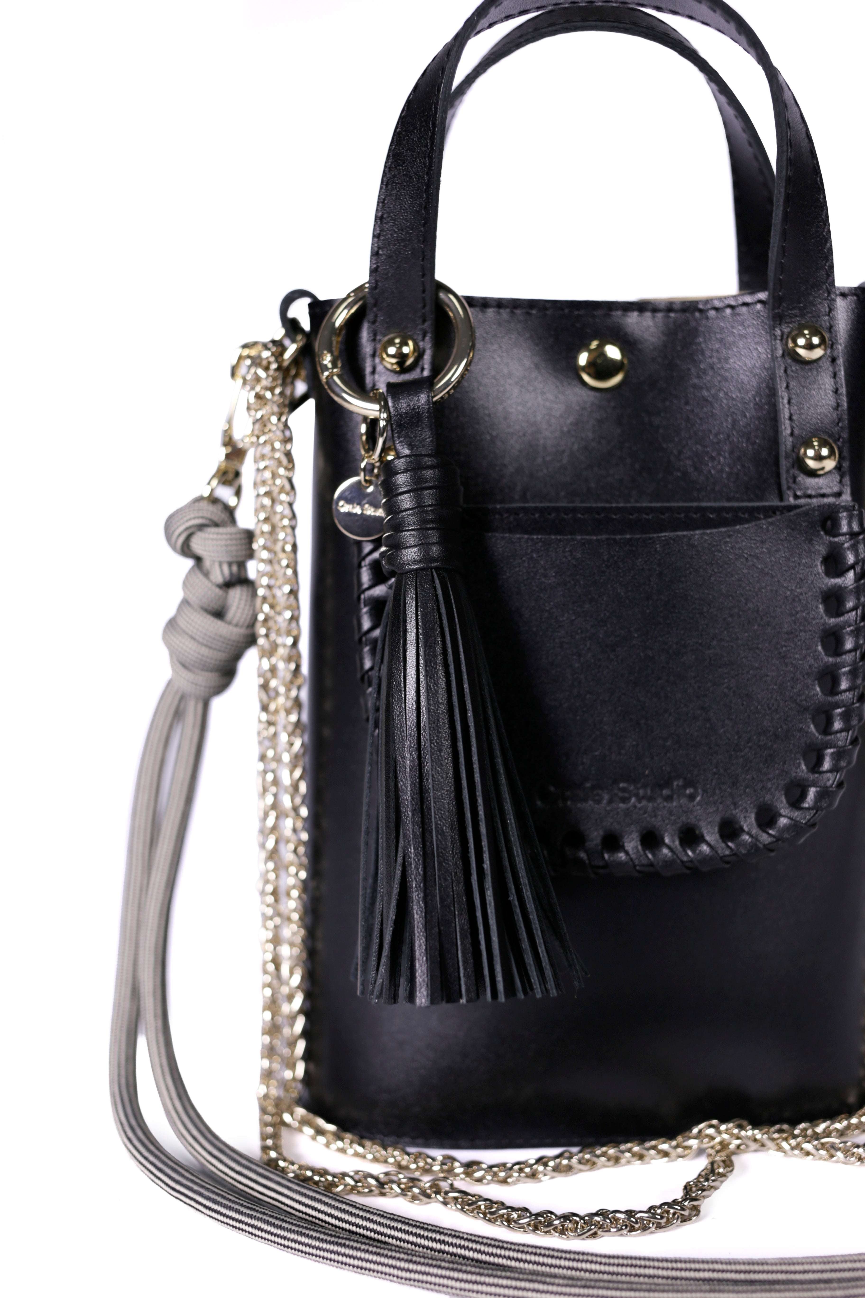 Ame Leather Bag - Noir