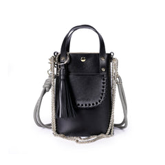 Ame Leather Bag - Noir
