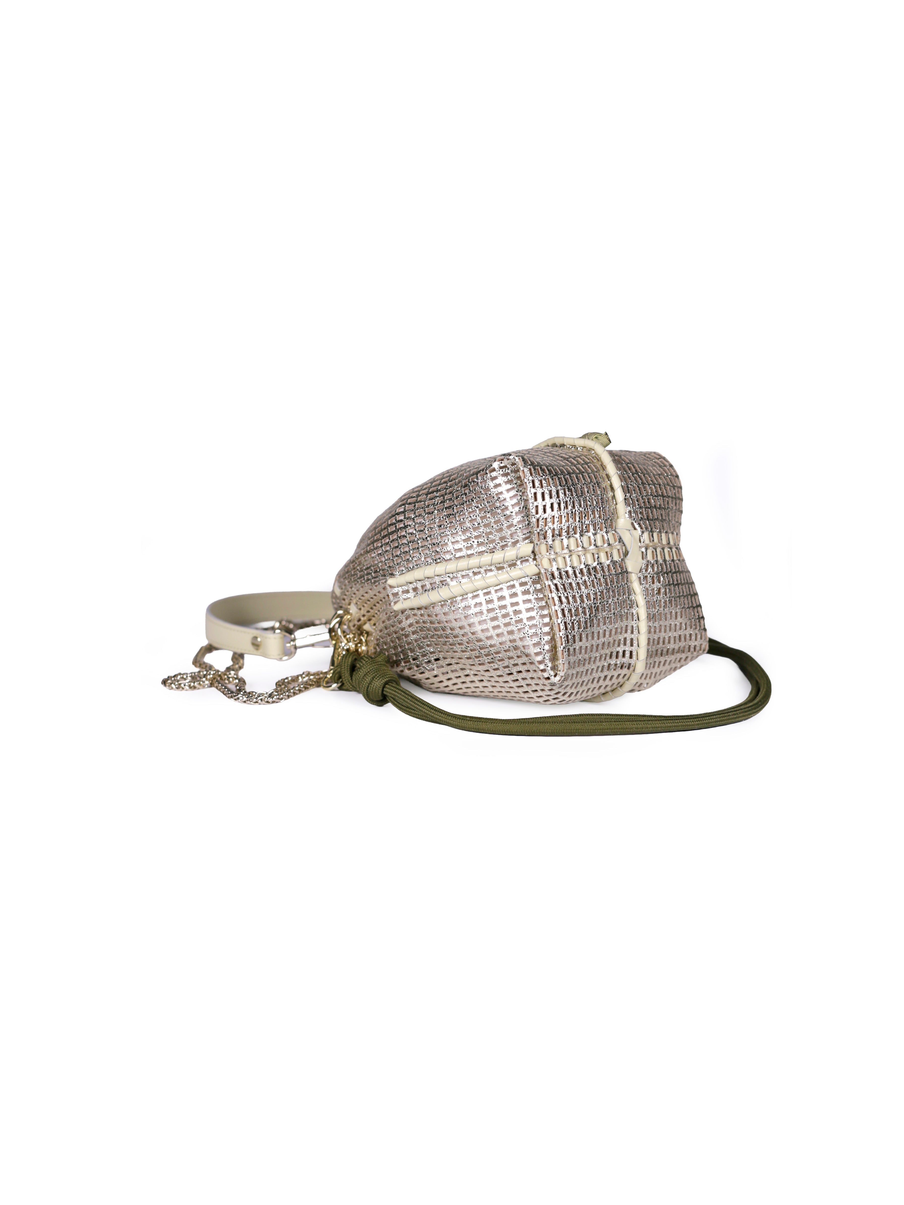 Bibi Leather bag - Or