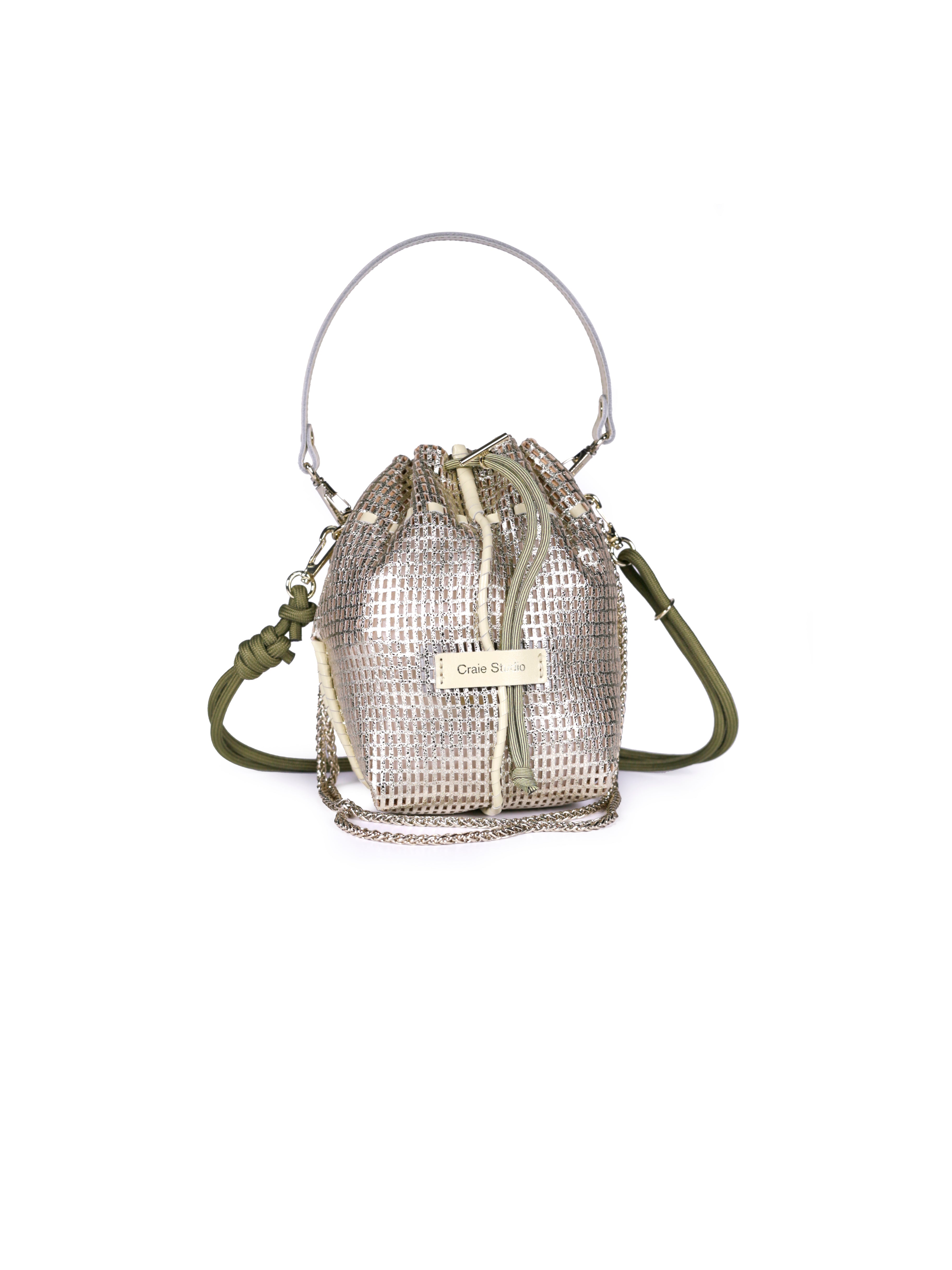 Bibi Leather bag - Or