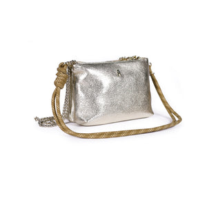 Duo Leather Bag - Or