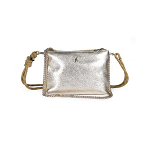 Duo Leather Bag - Or
