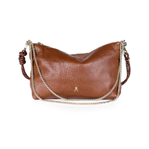 Mallow Leather Bag - Bubble Camel