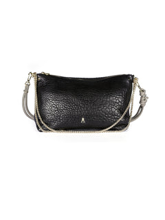 Mallow Leather Bag - Bubble Noir
