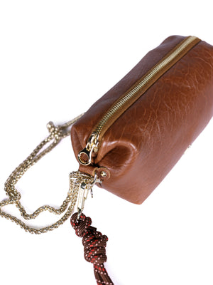 Nuage Leather Bag - Camel