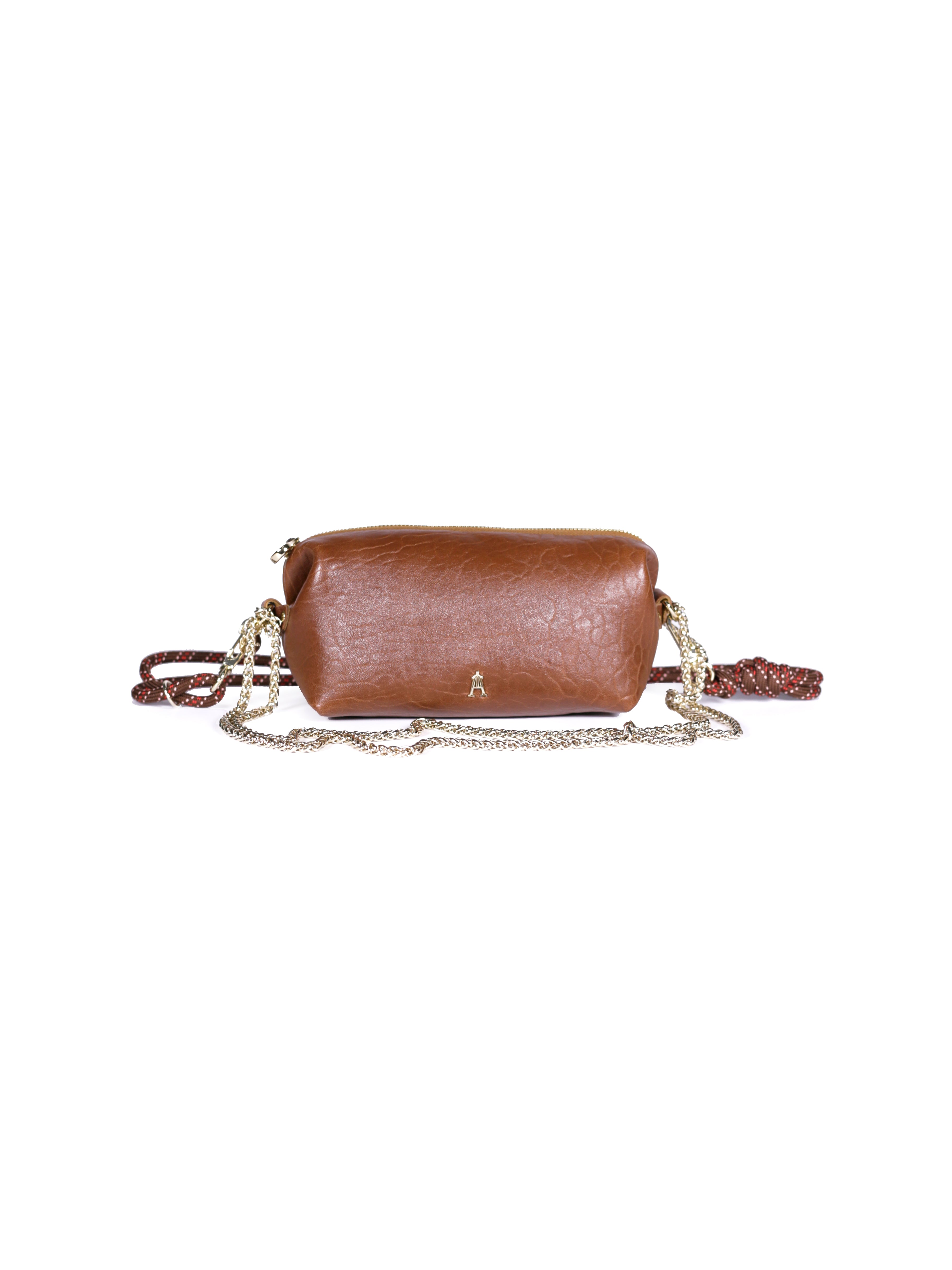 Nuage Leather Bag - Camel