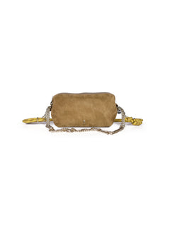 Nuage Leather Bag - Suede Sepia