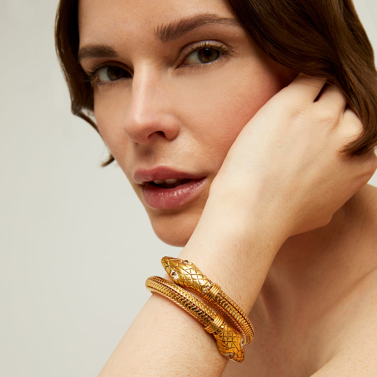 Cobra Bracelet - Gold
