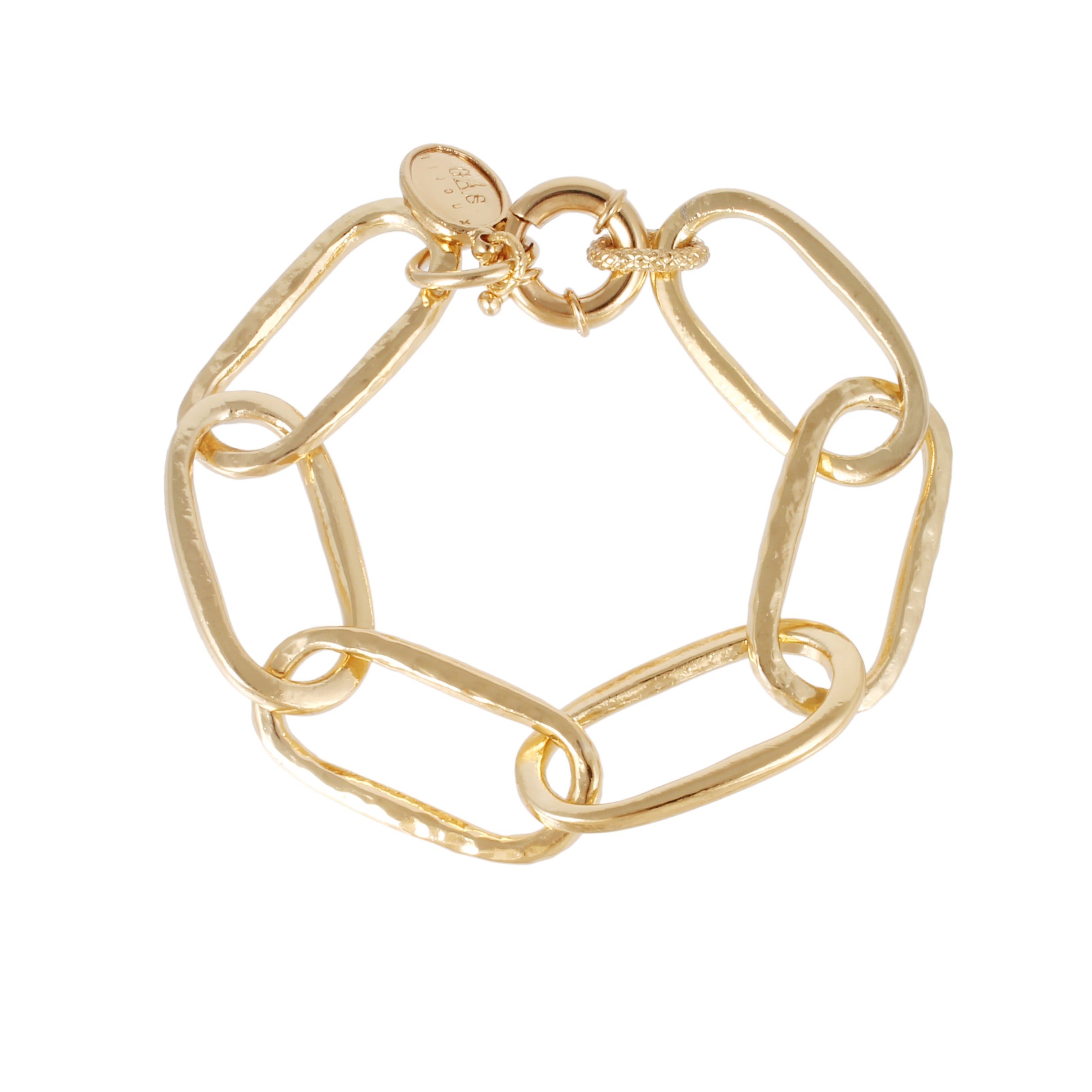 Maille Oval Bracelet Large - Gold