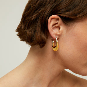 Ecume Earrings Small - Gold / Silver