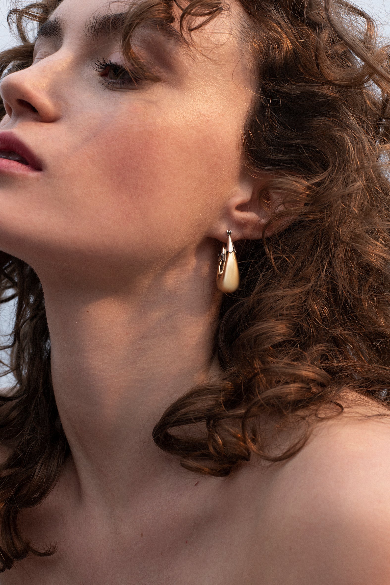 Ecume Earrings Small - Gold / Silver