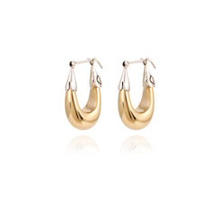Ecume Earrings Small - Gold / Silver