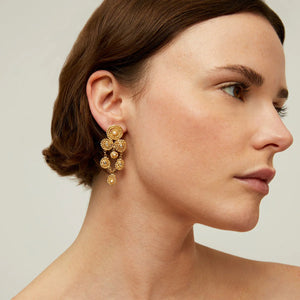 Mistral Earrings Small - Gold / Mother Of Pearl