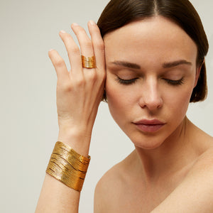 Wave Ring - Gold