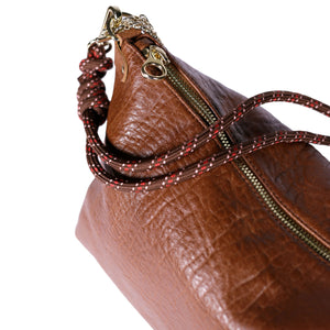 Mallow Leather Bag - Bubble Camel